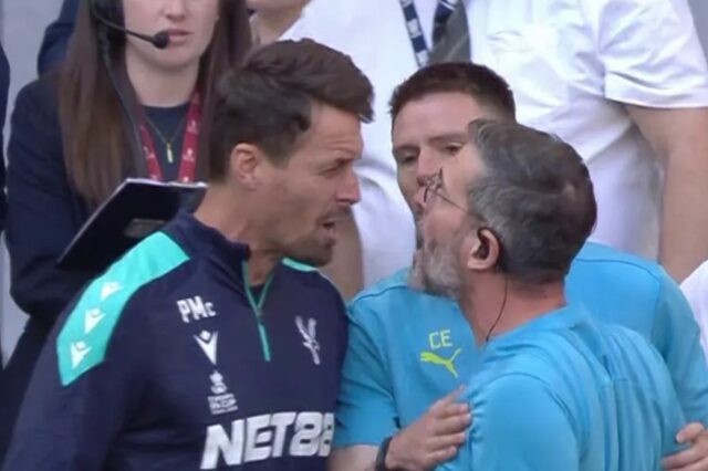 Palác a personál mesta sa vo finále FA Cupu viditeľne nahnevali