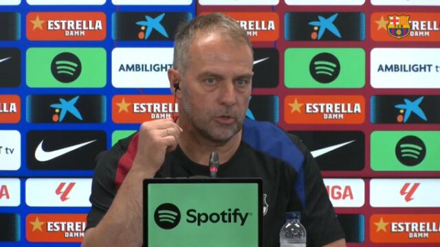 Flick Hansi sa odráža na oslave výšky Barcelona

