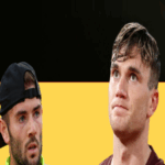 Jacob Fearnley, Jack Draper and Cameron Norrie