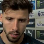 Furious Ruben Dias slzy v Southamptone po kreslení Manchester City