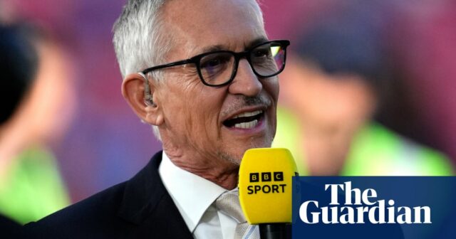 Gary Linker „Po odchode z BBC tento týždeň“ po riadku anti -semitizmu | Gary Linker

