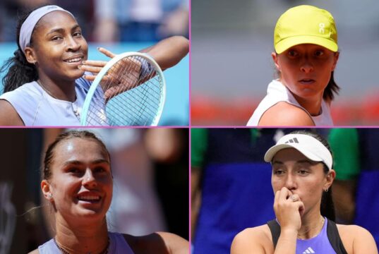Gauff stúpa, Swiak & Pegula trpí údermi, Sabalenka dominantný

