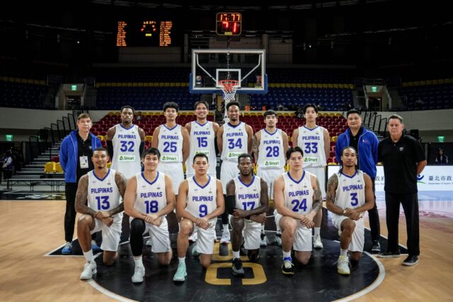 Gilas Pilipinas otvorí svoju kampaň Fiba Asia Cup 2025 proti rodinnému nepriateľovi v čínskom Taipei 6. augusta v Jedde v Saudskej Arábii.