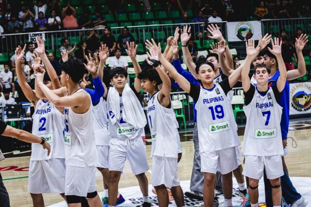 Gilas Pilipinas Youth na Fiba U16 Asia Cup Seaba.