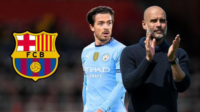 Guardiola „Ponúka 100 miliónov libier mestskej hviezdy Barcelona, ​​pretože„ osobne hovorí “euro gigantov

