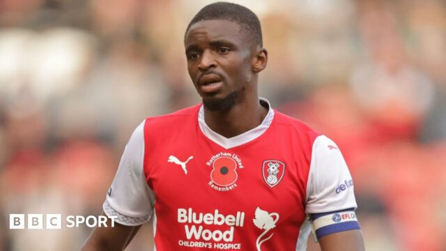 Hakeem Odoffin in action for Rotherham