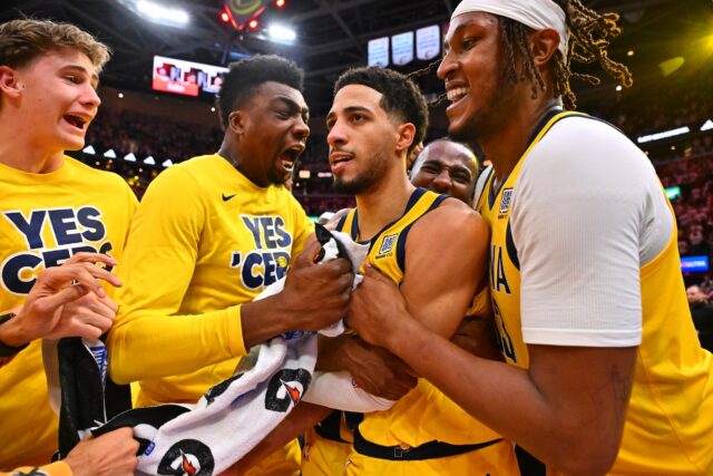 Pacers Tyrese Haliburton prekročil play -off NBA Cavs