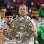 Harry Kane konečne vyhral Bundesligu s Bayern Mníchov a zdvihol prvý pohár svojej kariéry