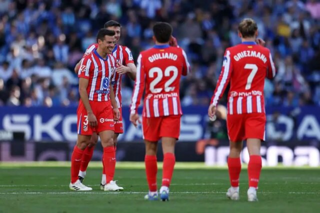 Hviezda Atléico Madrid, ktorá hrá poslednú hru pre klub proti Real Betis

