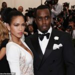 Sean 'Diddy' Combs 'Ex -girlfriend Cassie Ventura (vľavo) jej prijala v stredu