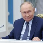 Ruský prezident Vladimir Putin vedie zasadnutie Moskovskej rady