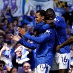 Iliman Ndiaye svieti v Evertonovom parku Goodison Park, keď volá nová éra