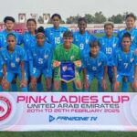 Indické ženské futbalové tímy, ktorý hrá Uzbekistan v dvoch medzinárodných priateľoch