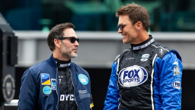 Indy 500: Tom Brady vezme lono s Jimmie Johnson na preteky

