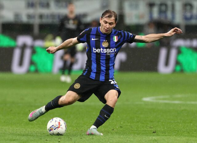 Inter Miláno humbuk na jednom dotykovej kolike v Barcelone UCL Collisie

