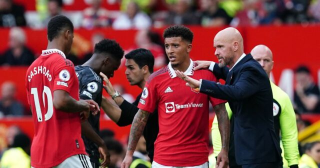 Jado Sancho ponúkol nový únik od muža, ale Erik Ten Hag by mohol byť dohodou SCuper

