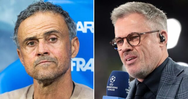 Jamie Carragher odhaľuje, prečo šéf PSG Luis Enrique s ním odmieta hovoriť

