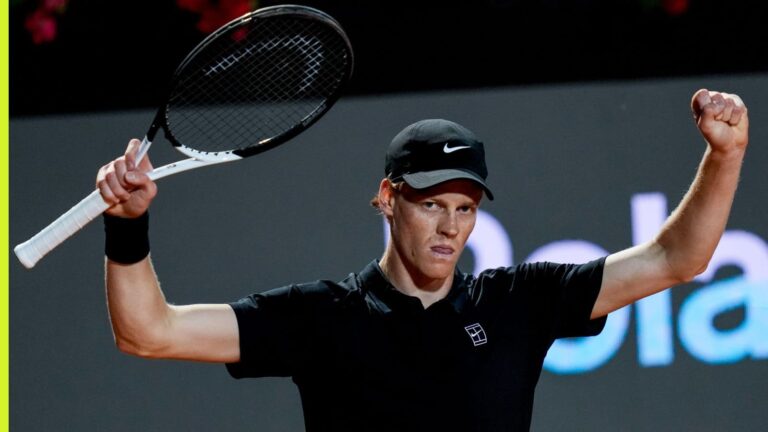 Jannik Sinner, iba Djokovic, Federer, Nadal sa stal lepším
