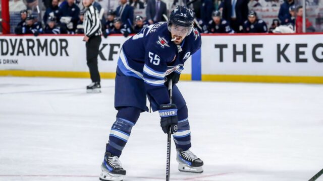 Jets's Mark Scheifele neistý hrať 6 po smrti jeho otca

