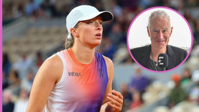 John McEnroe, Iga Swiak sa týka slávnych názorov s francúzskym otvoreným úsudkom


