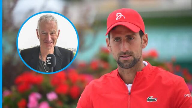 John McEnroe, v radoch Novak Djokovic medzi kolegami, aby vyhral francúzsky Open

