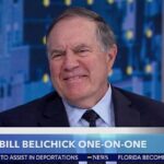Jordon Hudson zmeškal, keď Bill Belichick v piatok v New Yorku dal rozhovor s GMA v New Yorku