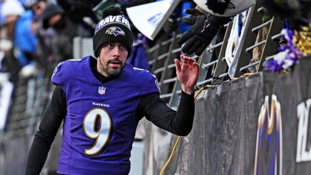 Justin Tucker -DECLATÁCIA RAVENS OBAŠIE ZAMENIE ZA

