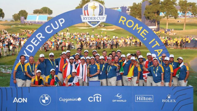 Kapitán Ryder Cup Luke Donald hovorí Jon Rahm, Bethpage Black Crowd

