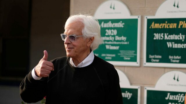 Kentucky Derby News: Baffert-Train Paardenkras s nohou hnedou

