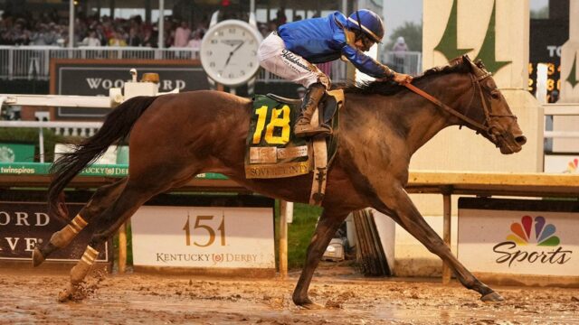 Kentucky Derby -Winner Suvereignty sa vyhne predbežným stávkam

