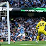 Kevin de Bruyne vynechal veľkú príležitosť z blízkej vzdialenosti po posledný výhľad na edihad