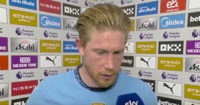 Kevin de Bruyne sa zameriaval po streľbe z mesta Fresh Man City, aby zachránil Pep Guardiolu

