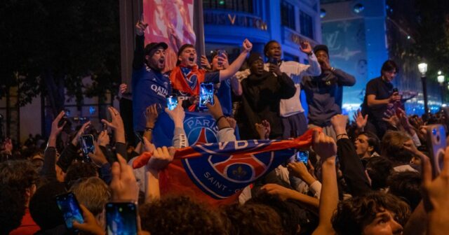 Konečné vyhlásenie Ligy majstrov UEFA po tom, čo fanúšikovia Saint-Germain v Paríži zanechali zúrivo

