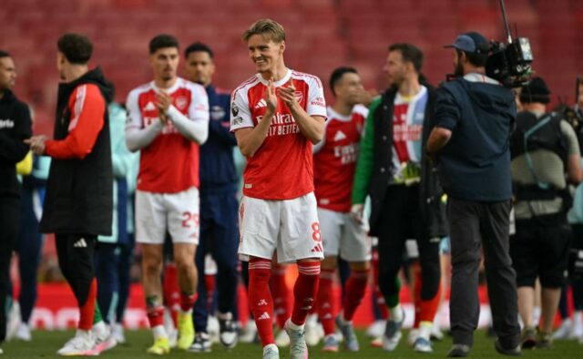 Kvalifikácia Ligy majstrov Arsenal Clinch s 1-0 nad Newcastle

