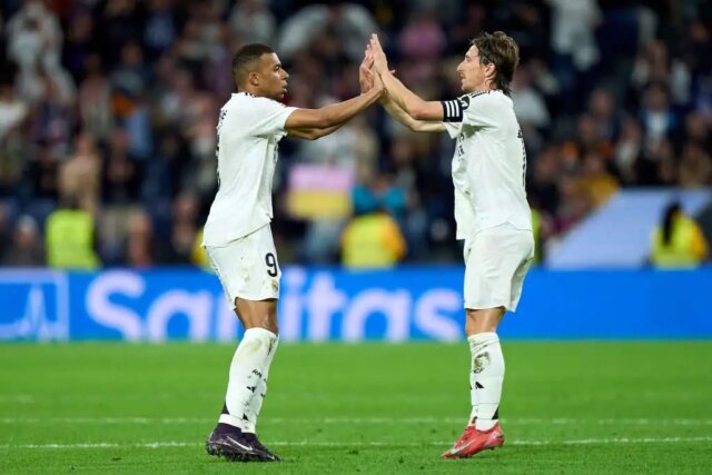 Kylian Mbappé poslal správu Luka Modrićovi po Real Madrid 2-1 Mallorca

