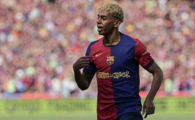 Lamine Yamal sa vysmieva Cristiano Ronaldo, Kylian Mbappe s oslavou v El Classic. Pozerať sa

