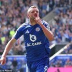 Valencia uviedla, že Jamie Vardy pridelil ako najlepší cieľ po Leicesteri