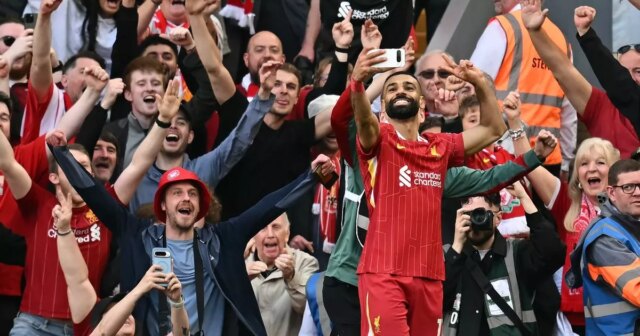 Les fans de Liverpool provoquent le tremblement de terre comme des célébrations de titre «puissantes» Rock Richter Scale
