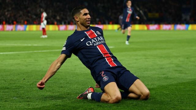 Ligue 1 2024-25: PSG Achraf Hakimi sa pomenuje vysoký africký hráč


