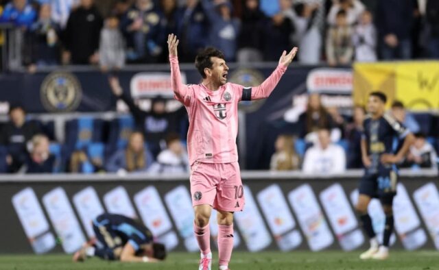 Lionel Messi Nets Epic Free-Kick, inšpiruje Inter Miami Up 3-3 Return vs Philadelphia Union

