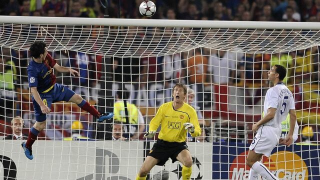 Lionel Messi: Obľúbeným cieľom bol Vs. Man United in '09 UCL Final

