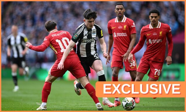 Liverpool a Newcastle sa učia Nahuel Molina

