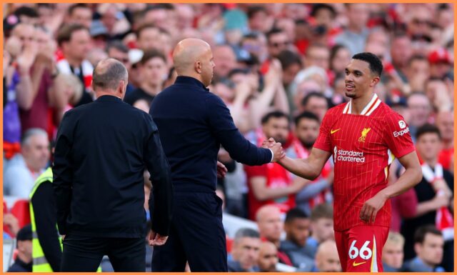 Liverpool plánuje nahradiť Alexandra-Arnolda za Jeremie Frimpong

