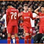 Jarell Quansah v akcii pre Liverpool