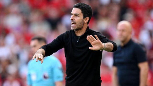 Liverpool vs Arsenal: Mikel Arteta sa šíri proti „neprijateľnému“ výkonu

