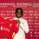 Liverpool dokončil podpis Jeremie Frimpong z Bayer Leverkusen za 29,5 milióna GBP