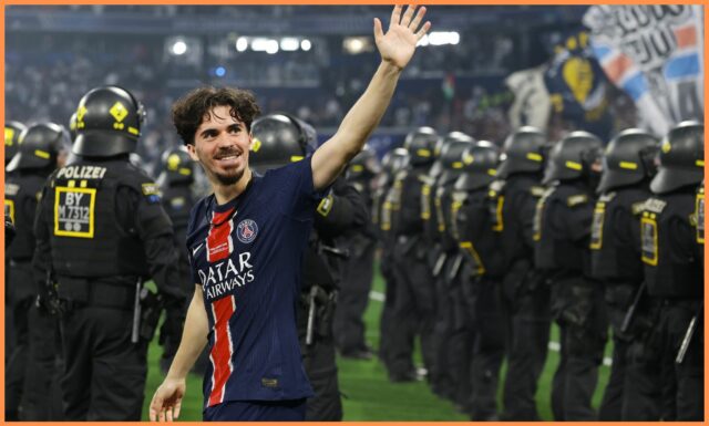 Lobos flop Vitinha režíroval show pre PSG vo finále Ligy majstrov

