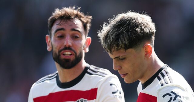 MAN UTD Transfer News: Bruno Fernandes a Alejandro Garnacho hovoria pri plánovaní predaja požiaru

