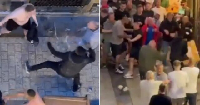 MAN UTD a Tottenham fanúšikovia v Španielsku, aby vyhodili hodiny pred finále Európskej ligy

