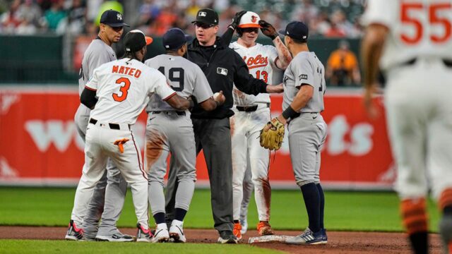 MLB News: Banky jasne počas hry Yankees Orioles po horúcej diskusii

